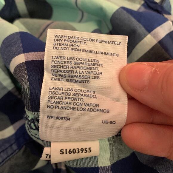 TOMMY HILFIGER Boy’s Casual Button Down Long Sleeve Shirt / Size: 5 - Picture 5 of 10